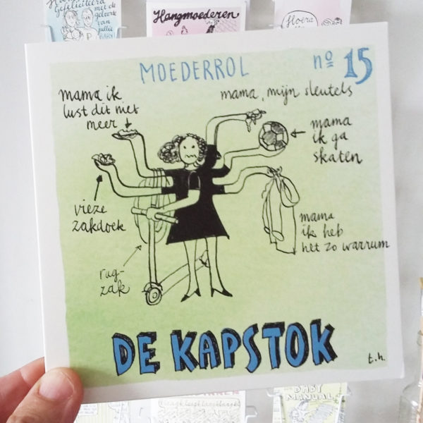 TH302 kapstok in hand bewerkt