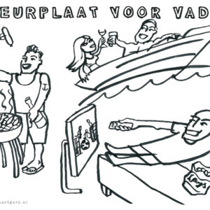 kleurplaat voor vader wm
